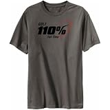 T-Shirt Dark Silver  Golf 100% Full Time  Sports