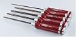 SCREWDRIVER SET - 5 PCS. - PHIL. 3.5, 5.0, 5.8, FLAT 3.0, 5.0