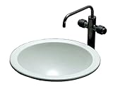 LIXIL(リクシル) INAX XSITE 手洗器 釉の美 オーバーカウンター式手洗器 床給水・床排水 白砂 L-24/USS