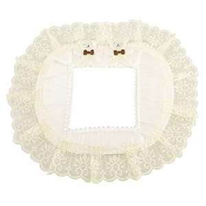 Amico Cartoon Bears Decor Lace Accent Switch Plate Cover Beige