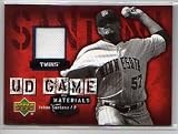 2006 Upper Deck Johan Santana Game Used Pants Baseball Card