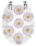 Puregadgets puregadgets the 7 lucky flower bathroom wc luxury toilet seat jh302