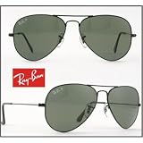 Ray Ban RB3025 LARGE METAL AVIATIOR Sunglasses - Choose Color and Size