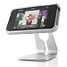 Sleek Alloy 360 Degree Rotating Multiple View Desk Stand Supports Charge / Sync / FaceTime / Netflix for AT&T and Verizon Apple iPhone 4