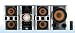 SONY LBTZT4 MINI SYSTEM 540W 3 CD IPOD DOCK MP3 PLAY