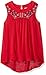 Speechless Girls' Embroidered Gauze Tank