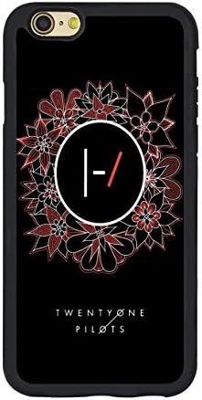 Black TPU 4.7 Inch cartoon Mandalas Twenty One Pilots phone Case For Apple iPhone 6/6s