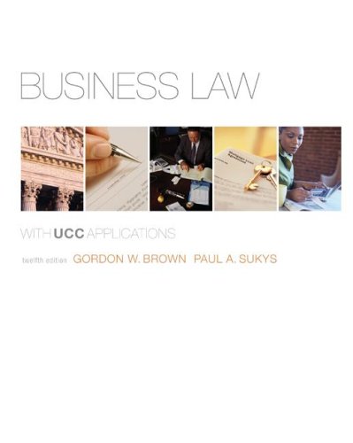 City Travel Guides Discounted  Books : Business Law with UCC Applications Student Edition