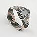 FANMIS Military Cool LED Display Colorful Light Digital Hunter Camo Silicone Sport Stealth Fighter Style Watch