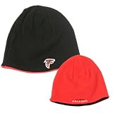 Atlanta Falcons Black/Red Reversible Knit Beanie (Uncuffed)