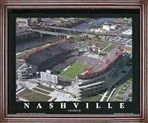Tennessee Titans - The Coliseum - Framed 26x32 Aerial Photograph