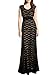 Miusol® Women's Elegant Floral Lace Cap Sleeve Slim Long Bridesmaid Maxi Dress