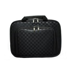 ASUS N10J 10.2-Inch Laptop Premium Memory Foam Pouch Case with Front Pocket - Check style