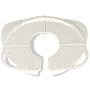 PRIMO Folding Potty with Handles, White granite