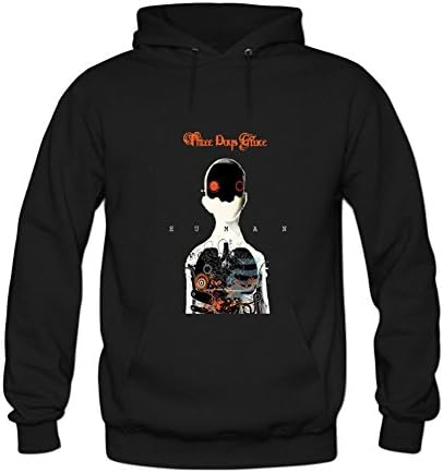 Panus Men's Unisex Personalized Men's Three Days Grace Human Classic Stylish Hoodie L Black