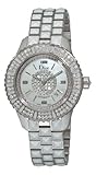 Christian Dior Women's CD113512M001 Christal White Diamond Dial Watch