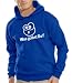 Was guckst Du!? Kapuzen Sweatshirt - Pullover Royal, XL