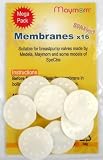 Membranes for Medela Breastpumps, 16pc Value Pack, Suitable for Lactina, Swing, Pump in Style Pumps, Part # 87088