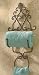 ring Orleans Fleur iron scroll Towel holder Bathroom NU