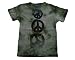 Charlie Rocket Boys Green Vintage Peace Tee Shirt
