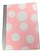 Studio C Carolina Pad College Ruled Poly Cover Composition Book ~ Pattern Play (Pink Polka Dot; 7.5