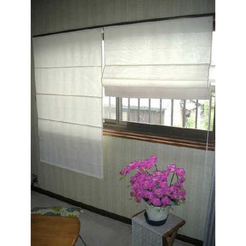ローマンシェード　　８８ｃｍｘ１８０ｃｍ (アイボリー)