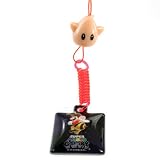 Super Mario Galaxy Mascot Strap & Screen Wiper - Tan Star Bee Mario