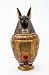 Egyptian God Duamutef Canopic Jar 8115