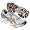 Wht/Brass/Liq Silver