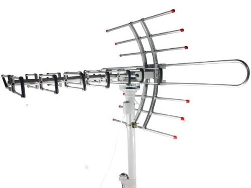 Outdoor Antenna Optimized Remote-controlled Outdoor Antenna 22-38db Vhf1-12 UHF 21-69 360°rotation Us Version Outdoor Antenna Optimized Remote-controlled Outdoor Antenna 22-38db Vhf1-12 UHF 21-69 360°rotation Us Version