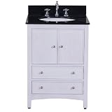 Avanity Westwood-VS24-WW Vanity Set and Undermount Sink, White Washed, 24-Inch