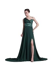 A-line Empire   Waistline Fall One Shoulder Chiffon Bridesmaid Dress 