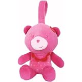 Tuc Tuc Pink Baby Bottle and Pacifier Holder, Chip Chip Collection