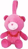 Tuc Tuc Pink Baby Bottle and Pacifier Holder, Chip Chip Collection