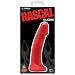 Rascal Silikon Plug El Diablo Silicone Dong, Rot