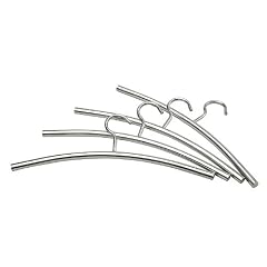 TOP Design Kleiderb�gel Garderobenb�gel 4er Set Edelstahl