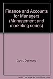 Finance and accounts for managers