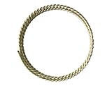 天使のWIRE おしゃれなねじり線 シャンパンゴールド 2.5mm×2m