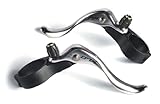 XLC additional brake lever set Cross BL-X01 Design Ø 26,0 mm, black/silver SB-plus 2014 brake levers
