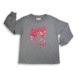 Mis Tee V-Us - Boys Long Sleeve Top, Dark Grey