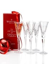 Waterford Crystal "The 12 Days of Christmas Collection" Flute Collection