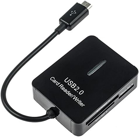 Yaika Trail/ Scouting/ Game Camera Viewer for Android Devices, Micro Usb Connection, Reads SD/micro SD/mini SD/MS/M2 Cards for Hunting and Game Camera Card Reader