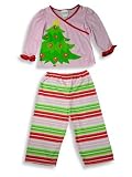 Dream Apparel - Girls Long Sleeved Pajama Set, Pink, Multi