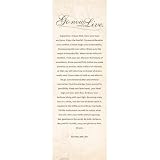 Go Now and Live (Inspirational) Art Poster Print - 12x36