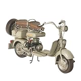 Antique Replica Metal 1954 Lambretta 10-1/4-Inch by 4-1/4-Inch by 6-Inch