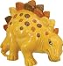 STEGOSAURUS DINOSAUR piggy bank CERAMIC toy DECOR New