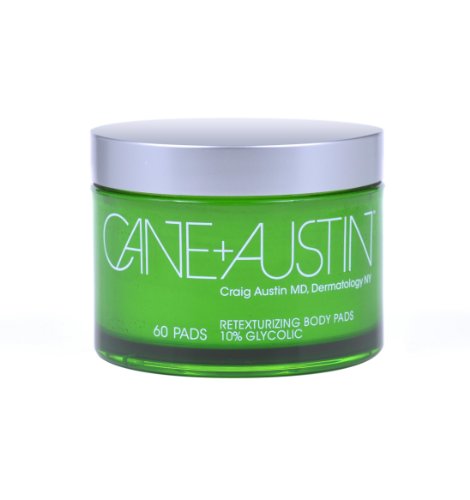 Cane+Austin Retexturizing TreatmentWaffle body Pads – 10% Glycolic – body 60 pads
