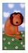 Martin Irish - Lion Size 5x10 Finest LAMINATED Print Martin Irish 5x9