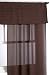 Croscill District Delancy 95-inch by 42-inch Back Tab Panel, Mocha