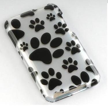 External hard drive:Brand New : High Quality with our Premium Snap On Hard Protector Cover for Apple IPOD TOUCH 8GB / 16GB / 32GB / 64GB III / 3rd (3G) Generation or TOUCH II / 2nd Gen (2G) CRYSTAL CASE WHITE DOG PAWS